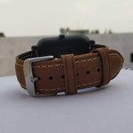 20mm strap leather brown