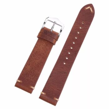 genuine leather watch strap 20mm