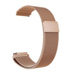 Amazfit GTS Straps, Milanese Strap for Huami Amazfit GTS SmartWatch (Rose Gold)