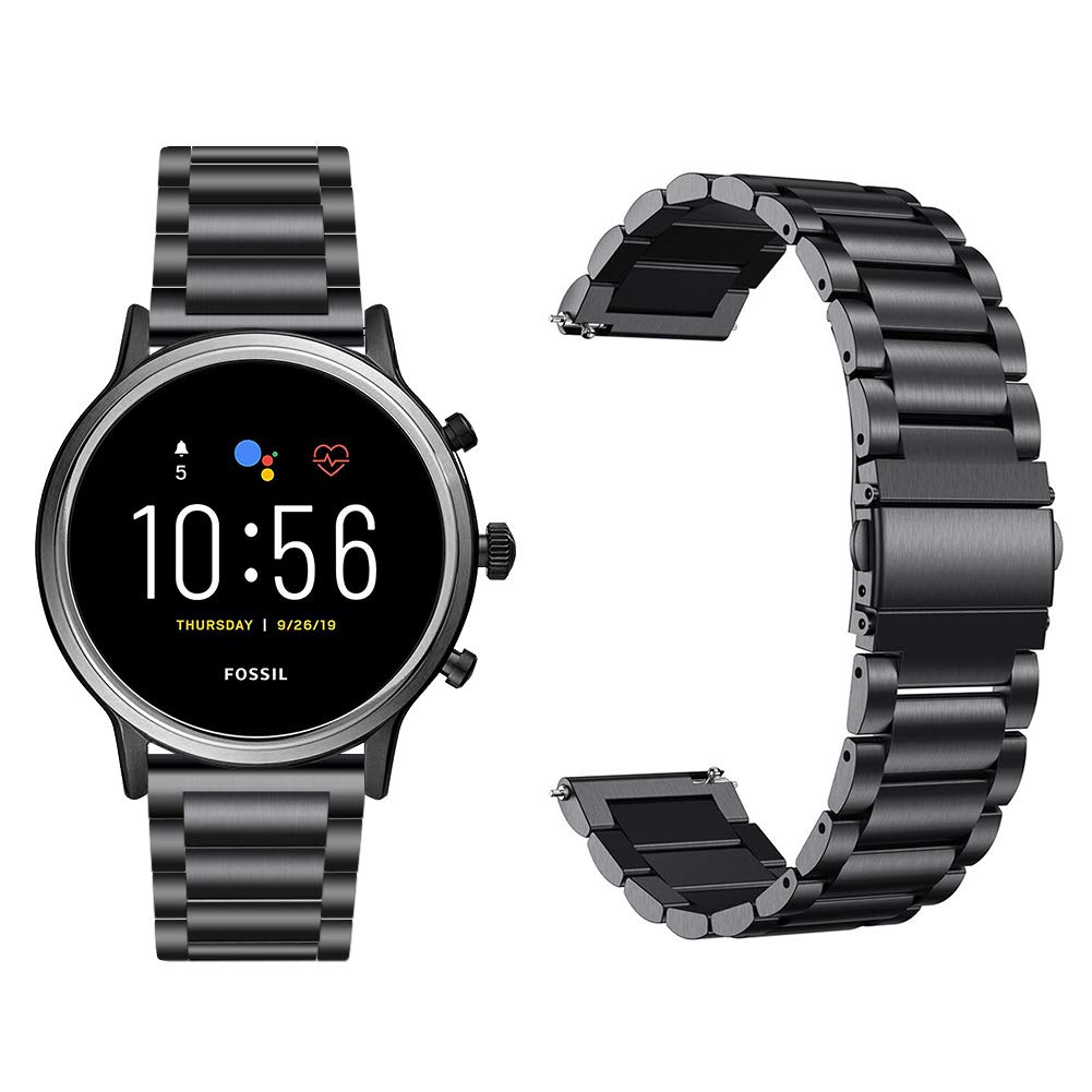 invella link Bracelet Stainless Steel Strap for Fossil Q Smartwatch Gen 5 invella