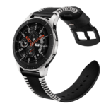 Leather watch strap – Black ST 2