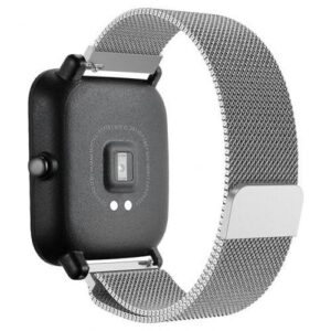 Amazfit BIP Milanese Stainless Steel Strap - Silver
