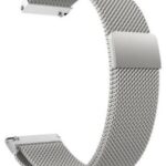 silver milanese watch strap