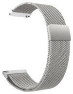 silver milanese watch strap