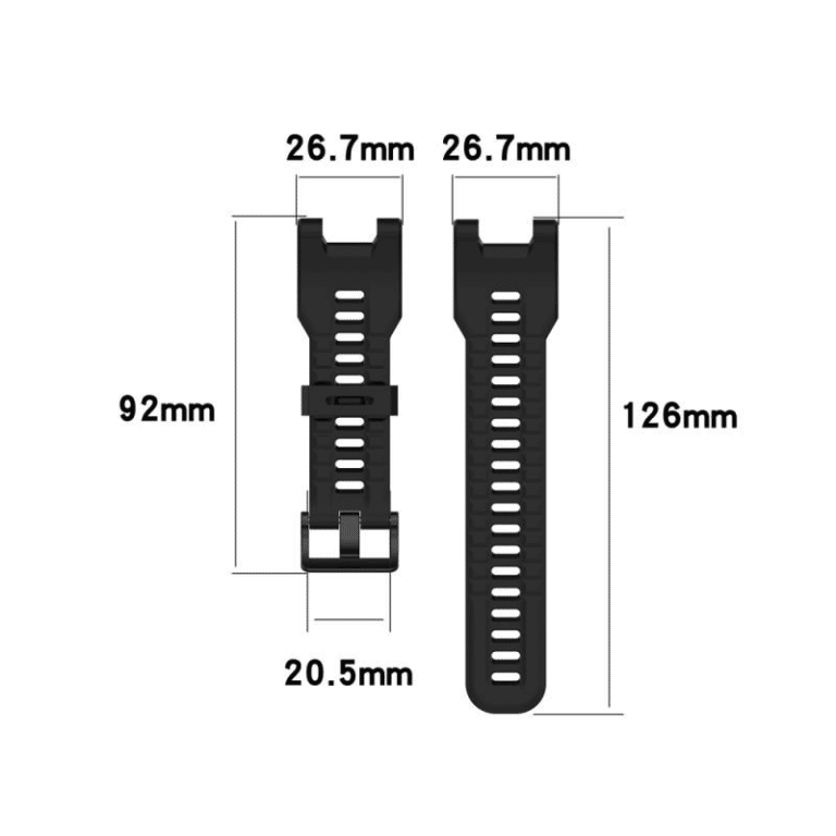 invella Silicon strap for Amazfit T-Rex / Pro Smartwatch - Green - invella