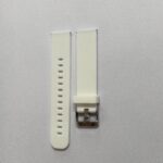 Silicon watch strap white