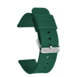 silicon watch strap Dark Green