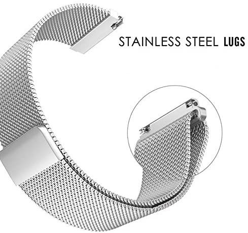 milanese metal silver strap