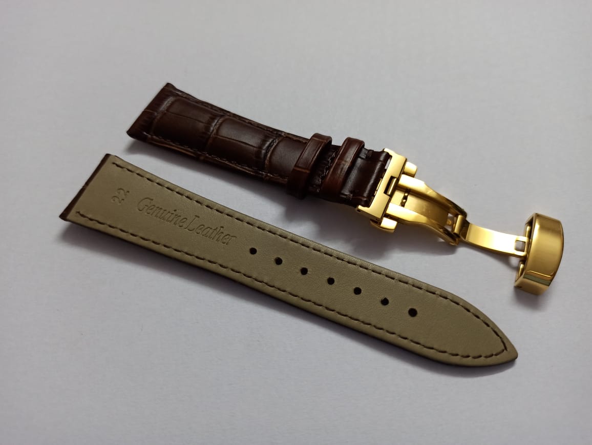 21mm Watch Strap - Premium Leather Watch Strap | Invella