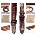 calf leather black watch strap 9