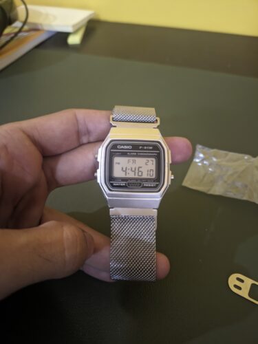 18mm watch Strap - Milanese Metal Strap (Silver) photo review