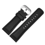 28mm leather watch strap