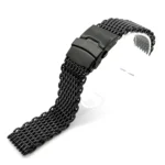 mesh bracelet black strap 5