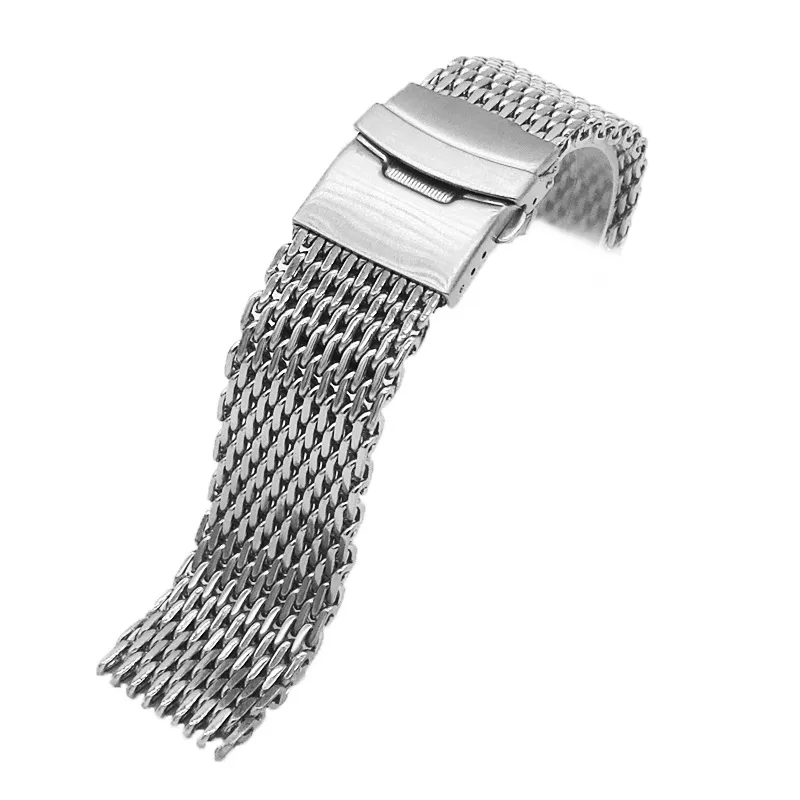 Premium 316L Stainless Milanese Mesh Watch Bracelet / Double Security  Buckle / 18/20/22mm - Etsy