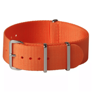 orange nato watch strap