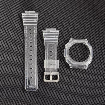Casio G-Shock GA-2100 / GA-2110 Transparent Watch Strap with Bazel