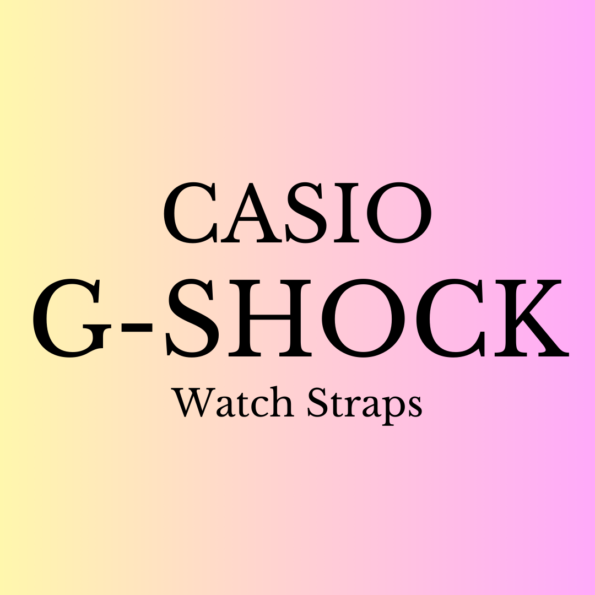 casio gshock watch straps