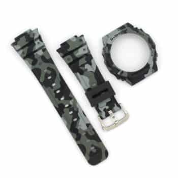 gshock ga2100 watch strap Army Grey