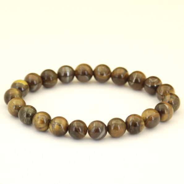 tiger eye pearl bracelet unisex