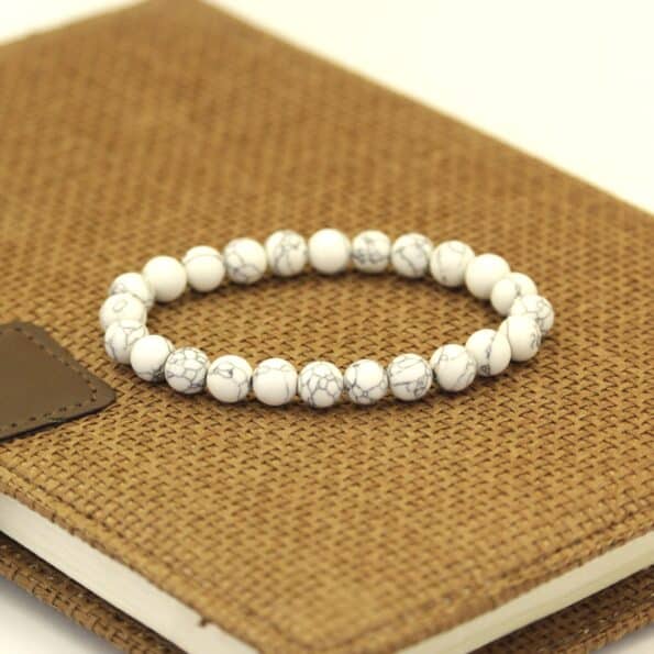 White Pearl Bracelet unisex