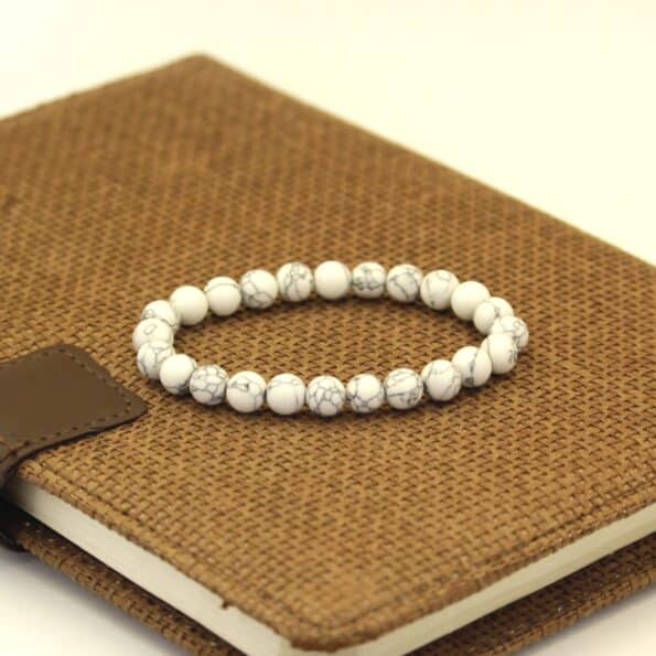 White Pearl Bracelet for men