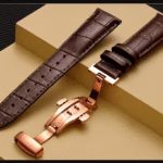invella 20mm Premium Leather Watch Strap (Brown)