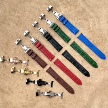 Invella Premium Genuine Leather Watch Strap with Butterfly Buckle