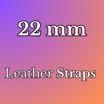22mm Leather Watch Straps