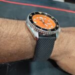 invella 22mm Silicon Strap with Deployment Clasp (Mesh Black) photo review