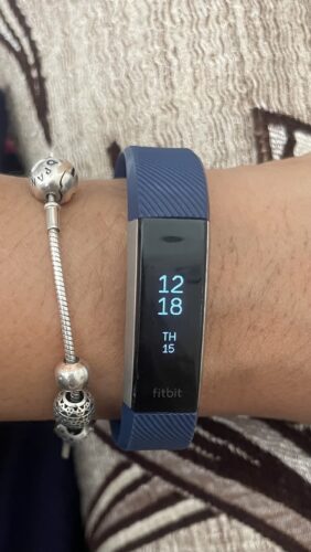 invella Silicon Strap for Fitbit Alta / HR (Navy Blue) photo review