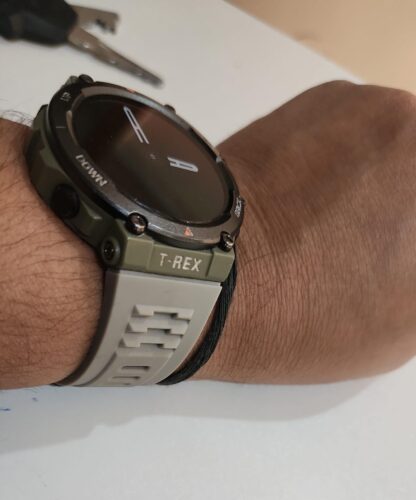 invella silicon strap for Amazfit T-Rex 2 Smartwatch (Grey) photo review